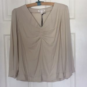 NWT Prologue Ivory Blouse
